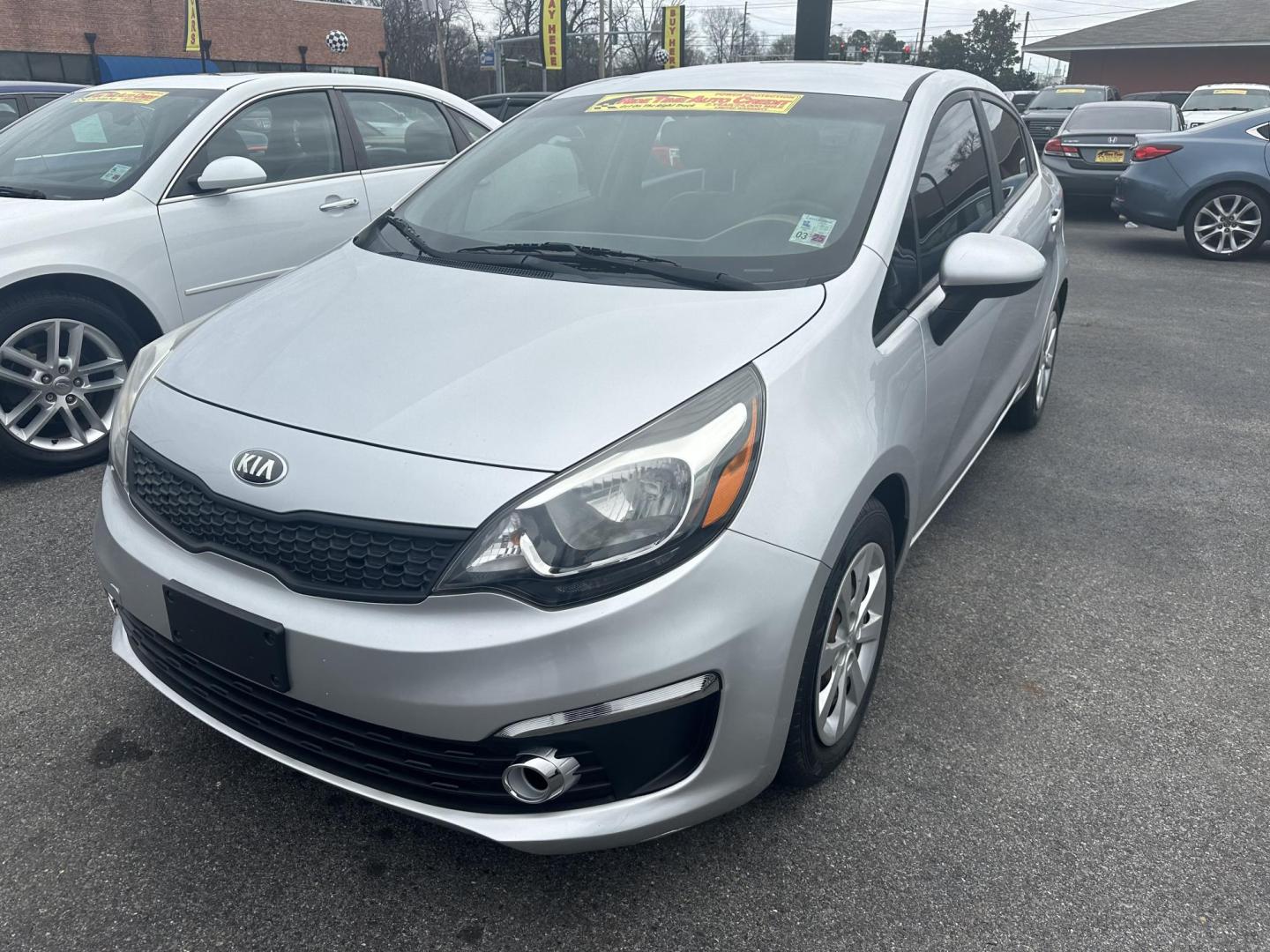 2016 Kia Rio LX (KNADM4A39G6) with an 1.6L L4 DOHC 16V engine, located at 419 N 18th St., Monroe, LA, 71201, (318) 410-9250, 32.514370, -92.105133 - Photo#0
