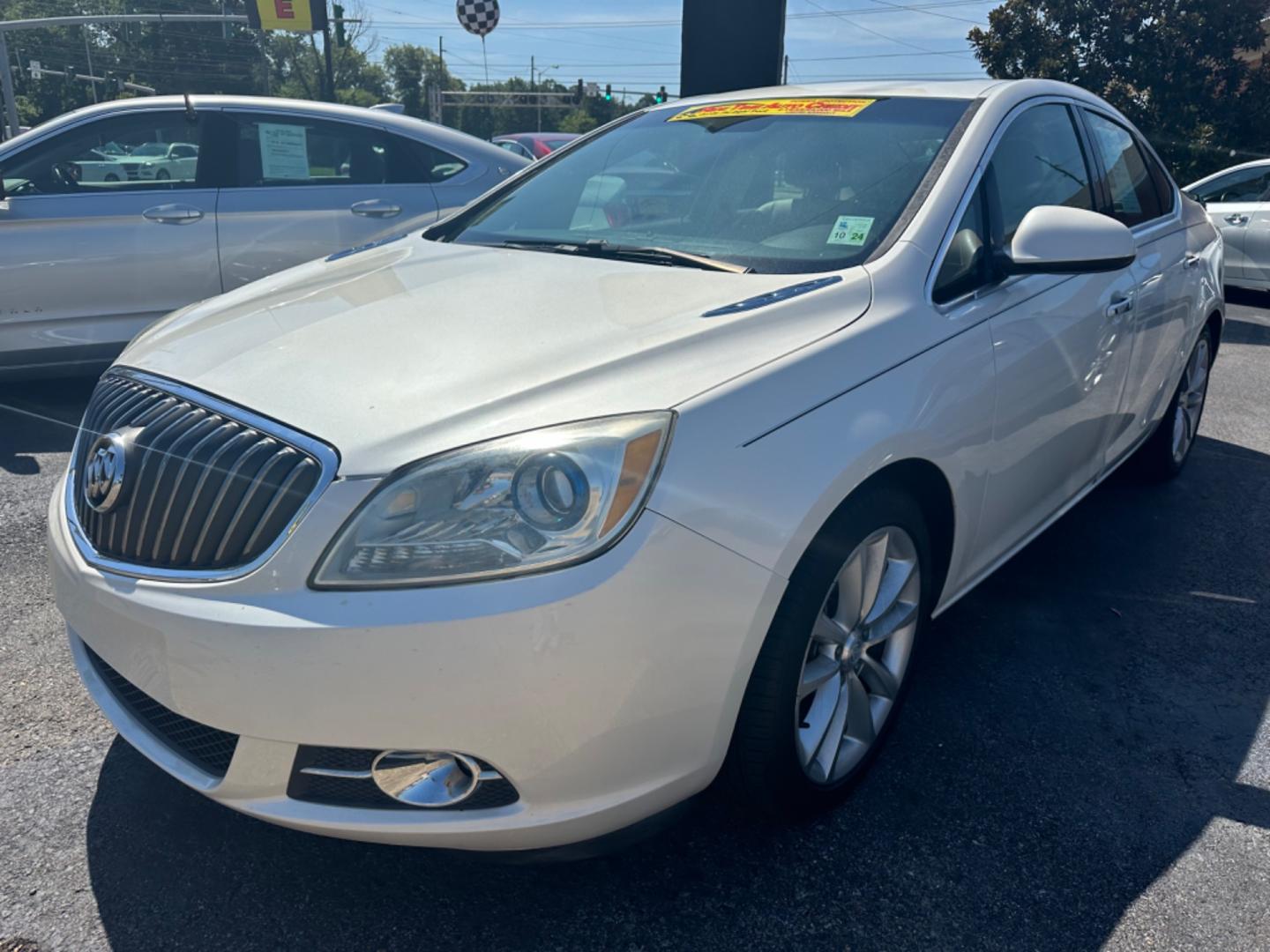 2013 Buick Verano Leather (1G4PS5SK1D4) with an 2.4L L4 DOHC 16V FFV engine, 6-Speed Automatic transmission, located at 419 N 18th St., Monroe, LA, 71201, (318) 410-9250, 32.514370, -92.105133 - Photo#0