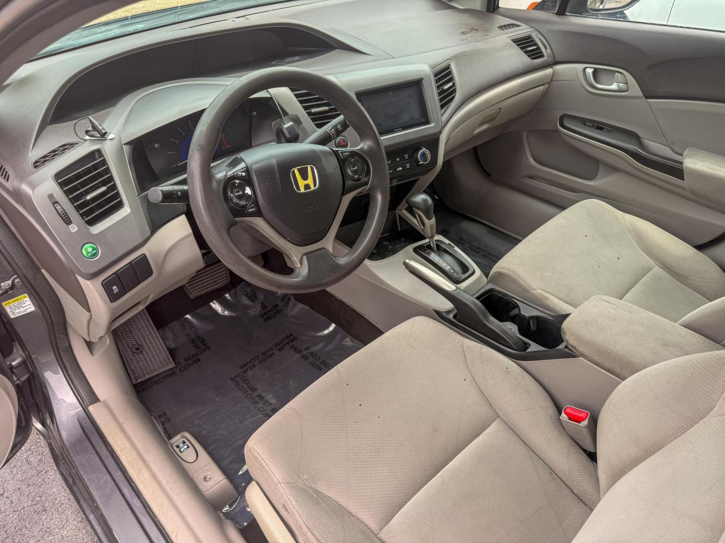 2012 Honda Civic LX Sedan 5-Speed AT (19XFB2F58CE) with an 1.8L L4 SOHC 16V engine, 5-Speed Automatic transmission, located at 419 N 18th St., Monroe, LA, 71201, (318) 410-9250, 32.514370, -92.105133 - Photo#3
