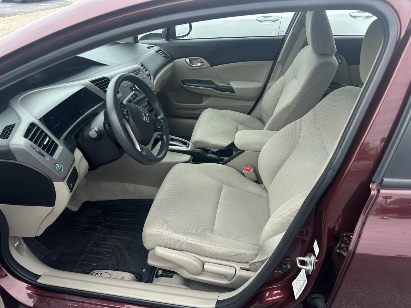 2012 Honda Civic LX Sedan 5-Speed AT (19XFB2F57CE) with an 1.8L L4 SOHC 16V engine, 5-Speed Automatic transmission, located at 419 N 18th St., Monroe, LA, 71201, (318) 410-9250, 32.514370, -92.105133 - Photo#1
