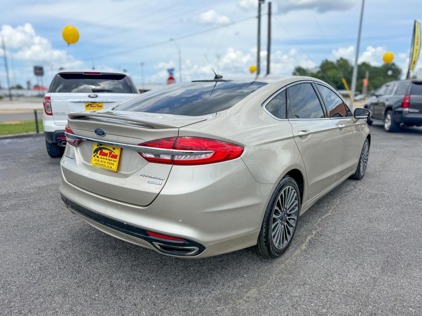 2017 Ford Fusion Titanium (3FA6P0K98HR) with an 2.0L L4 DOHC 16V engine, 6A transmission, located at 419 N 18th St., Monroe, LA, 71201, (318) 410-9250, 32.514370, -92.105133 - Photo#1