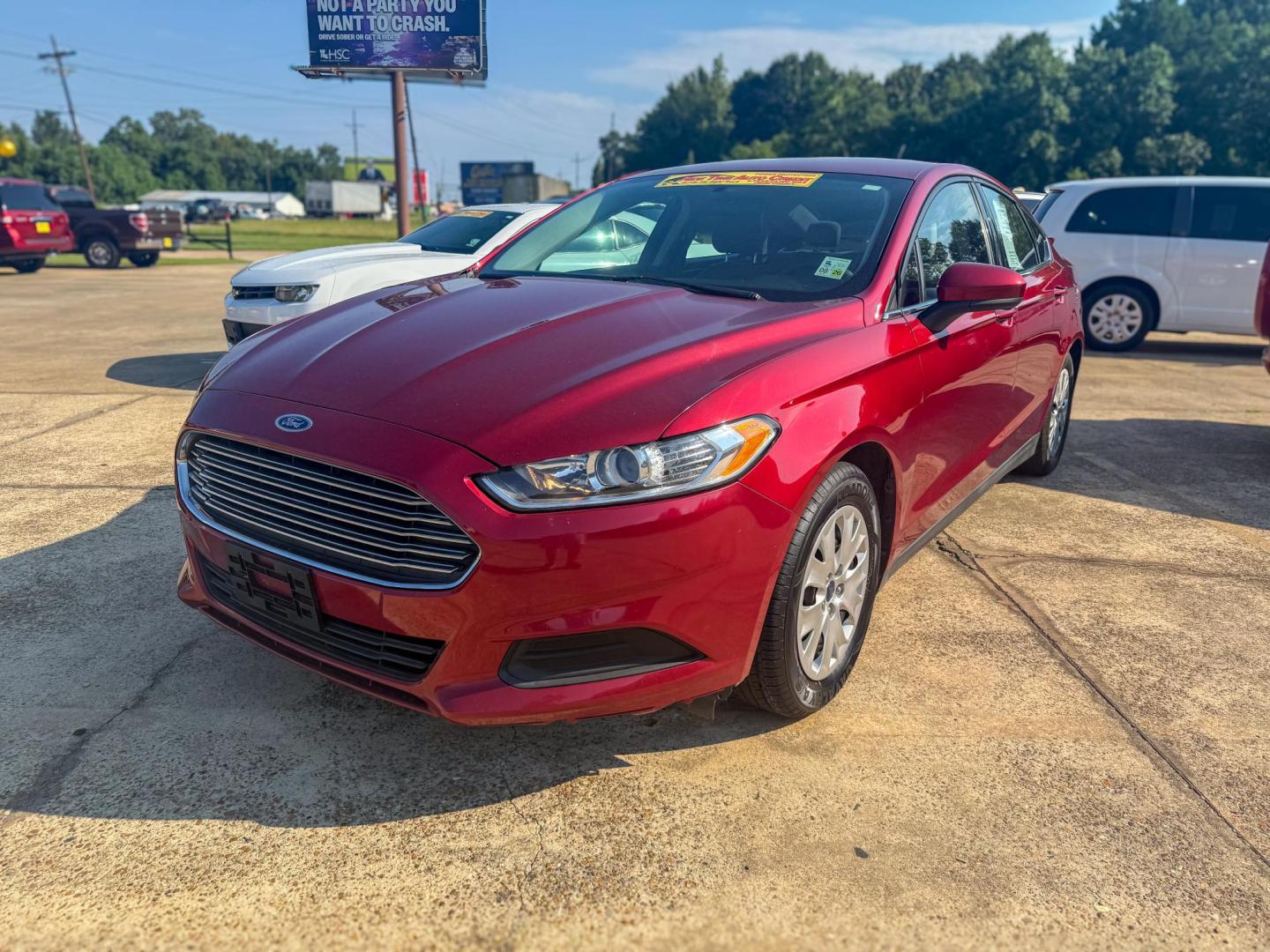 2014 Ford Fusion S (3FA6P0G7XER) with an 2.5L L4 DOHC 16V engine, located at 419 N 18th St., Monroe, LA, 71201, (318) 410-9250, 32.514370, -92.105133 - Photo#0