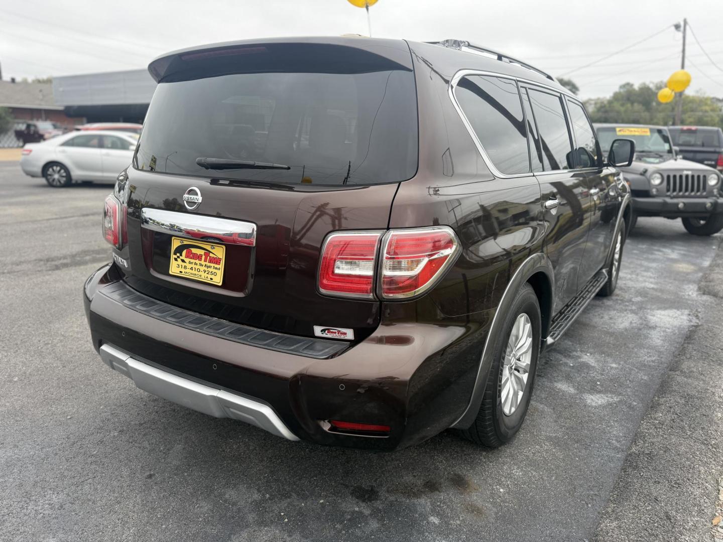 2018 Nissan Armada Platinum 2WD (JN8AY2ND4J9) with an 5.6L V8 DOHC 32V engine, 7A transmission, located at 419 N 18th St., Monroe, LA, 71201, (318) 410-9250, 32.514370, -92.105133 - Photo#1