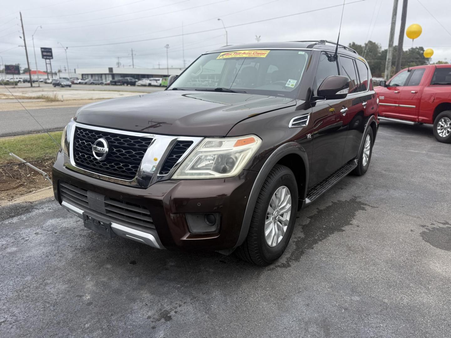 2018 Nissan Armada Platinum 2WD (JN8AY2ND4J9) with an 5.6L V8 DOHC 32V engine, 7A transmission, located at 419 N 18th St., Monroe, LA, 71201, (318) 410-9250, 32.514370, -92.105133 - Photo#0