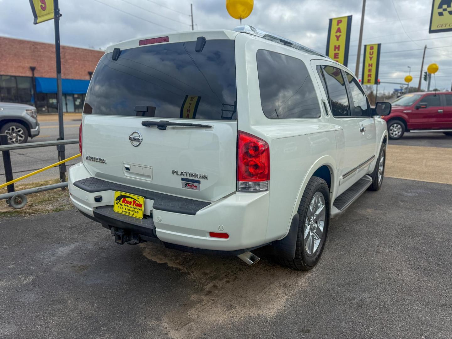 2014 Nissan Armada Platinum 4WD (5N1BA0NE4EN) with an 5.6L V8 DOHC 32V FFV engine, 5-Speed Automatic transmission, located at 419 N 18th St., Monroe, LA, 71201, (318) 410-9250, 32.514370, -92.105133 - Photo#1