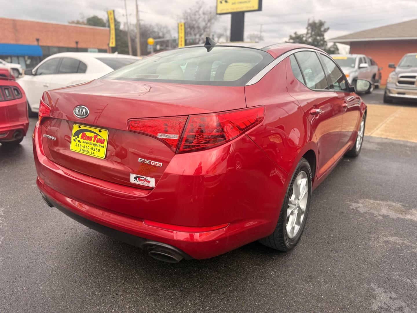 2012 Kia Optima EX (5XXGN4A70CG) with an 2.4L L4 DOHC 16V engine, 6-Speed Automatic transmission, located at 419 N 18th St., Monroe, LA, 71201, (318) 410-9250, 32.514370, -92.105133 - Photo#1