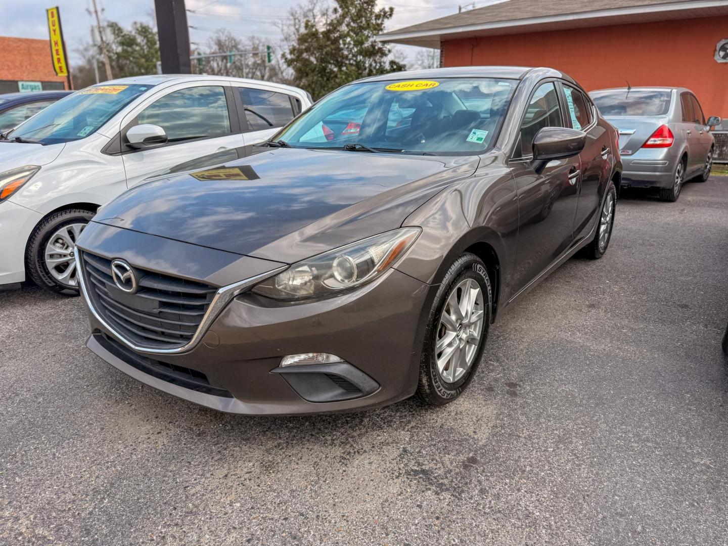 2014 Mazda MAZDA3 i Touring AT 4-Door (JM1BM1V79E1) with an 2.0L L4 DOHC 16V engine, 6-Speed Automatic transmission, located at 419 N 18th St., Monroe, LA, 71201, (318) 410-9250, 32.514370, -92.105133 - Photo#0