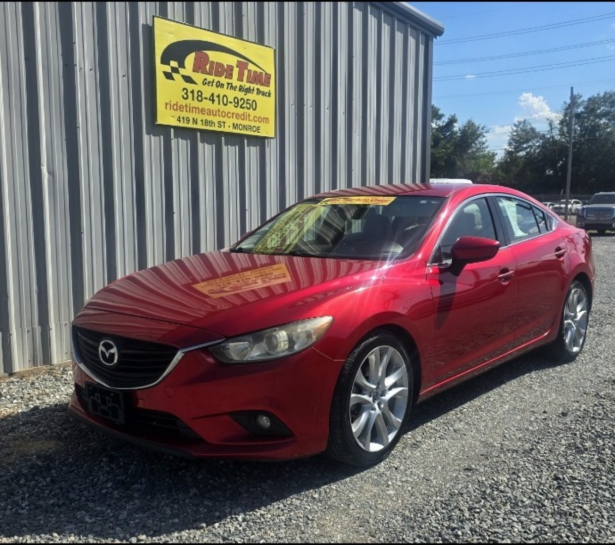 2014 Mazda Mazda6 i Touring Plus (JM1GJ1T66E1) with an 2.5L L4 DOHC 16V engine, 6-Speed Automatic transmission, located at 419 N 18th St., Monroe, LA, 71201, (318) 410-9250, 32.514370, -92.105133- Photo#0