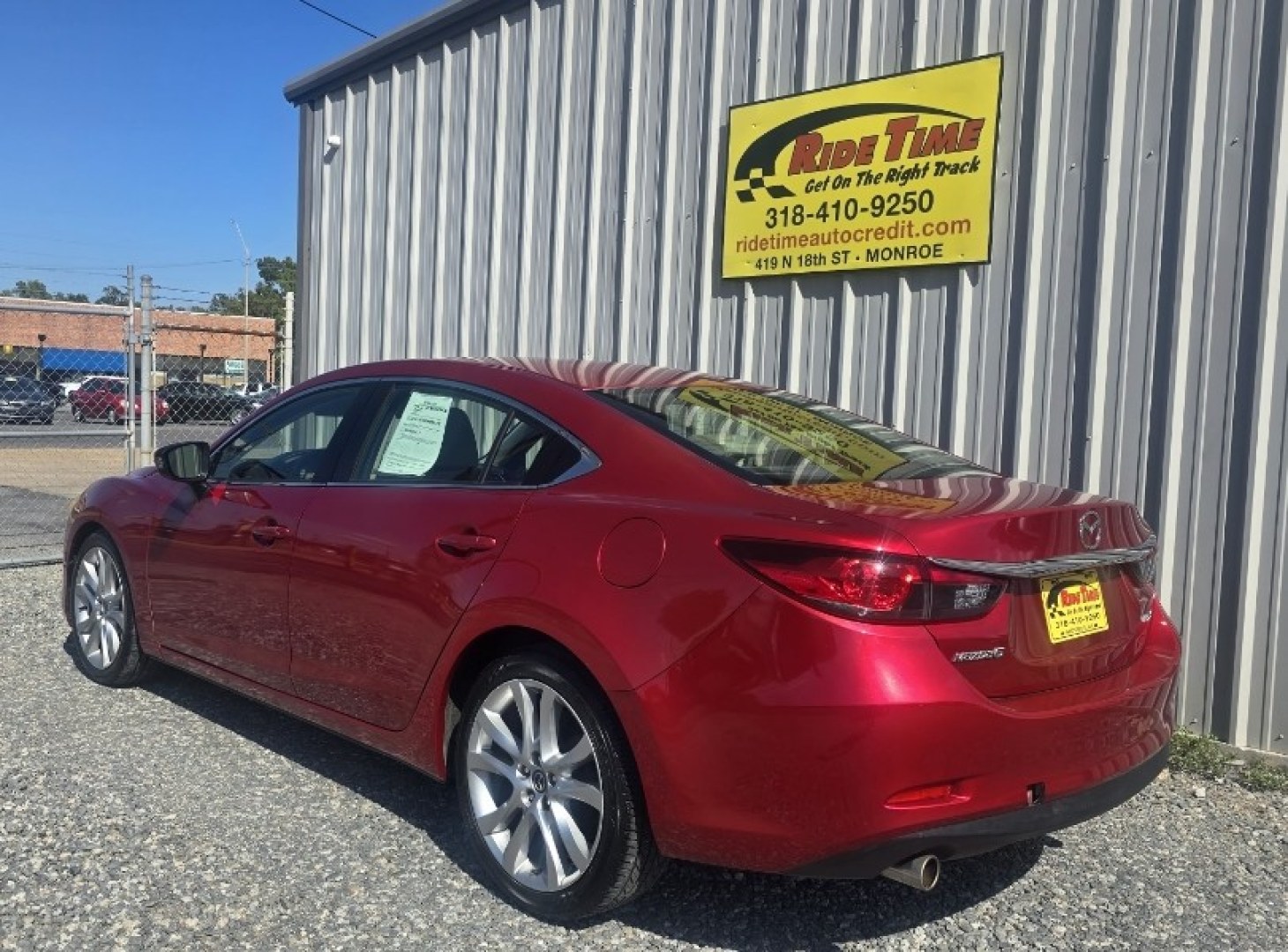 2014 Mazda Mazda6 i Touring Plus (JM1GJ1T66E1) with an 2.5L L4 DOHC 16V engine, 6-Speed Automatic transmission, located at 419 N 18th St., Monroe, LA, 71201, (318) 410-9250, 32.514370, -92.105133- Photo#3